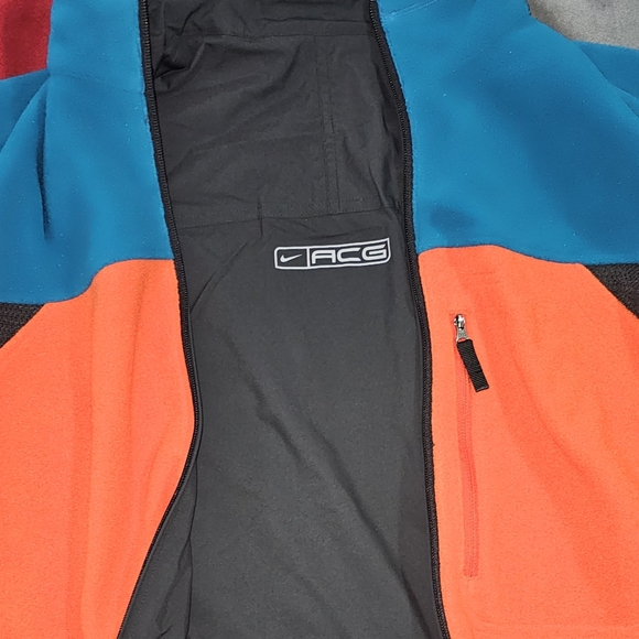 Nike ACG Oregon Series Reissue Men’s Size M Reversible Orange Blue Jacket - Picture 2 of 11